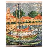 Lucia Fortuny LE Lithograph on Paper. Antibes