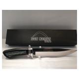 NIB Rock Mountain Knife w/sheath, approx 12