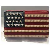 NWT Montana West USA pattern wallet
