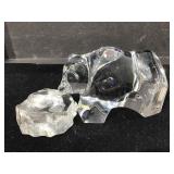 Baccarat Crystal Bear. (See Photos for flaws),