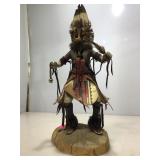 17in H Badger Kachina. artist Signed