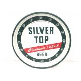 Vintage Silver Top Premium Lager Beer Tray