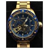 Invicta Bolt 26776 Automatic Blue Dial Gold Metal