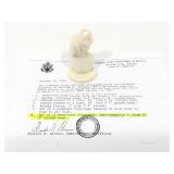 Genuine Elephant Ivory 3in H African Tribal Bust,