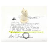 Genuine Elephant Ivory 3in H African Tribal B