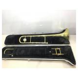 Alpha Trombone in Case. No Mouthpiece, Untested.