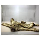 Vintage Full Body Leopard Hide Taxidermy Rug