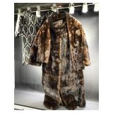 Vintage Mink Coat. Est Size Ladies Large Petite.
