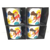 NIB Hasbro Gaming Set of 4 20oz. Ceramic Twister