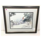 BJ Clark LE Lithograph on Paper. Pencil,Signed