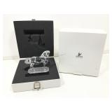 Swarovski Silver Crystal Horse in Original Box.