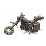 Custom Motorcycle CarPart Art Sculpture.