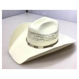 Justin 20X Straw Cowboy Hat. Size 7 1/2. Like