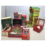 Assorted Christmas Ornaments and NIB Scooby-Doo