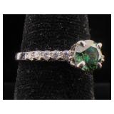 GGIL certified sterling 0.70 Cts blue diamond