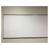 Wallmount Quartet Whiteboard. Buyer to remove.