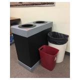 Plastic and Recycle trash can and more