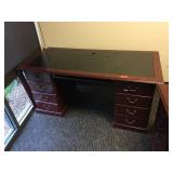 Sauder Desk w/drawers and keyboard drawer, approx