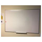 Wall mounted Whiteboard, approx 72 inches long