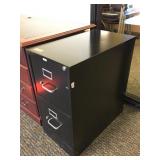 Hon metal file cabinet w/2 drawers