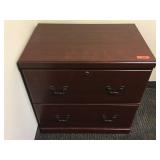 File cabinet w/2 drawer, approx 30 inches long
