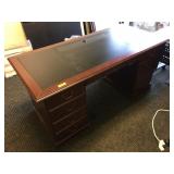 Sauder Desk w/drawers and keyboard drawer,
