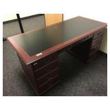 Sauder Desk w/drawers and keyboard drawer,