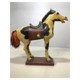 Composite horse figure.