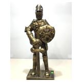 Metal knight figure. Excalibur Las Vegas  Gift