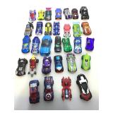 Assorted Die cast cars.