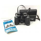 Tasco binoculars in case.