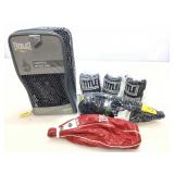 Everlast Leather Boxing speed bags and Title