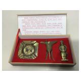 New table lighter set w/ashtray and original box