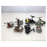 7 Fishing reels all different brands