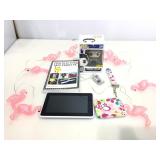Funko POP Twilight figure, Kurio 7 tablet and