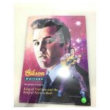 Metal sign Gibson guitar 17x12.