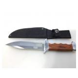 Survivor knife with sheath.