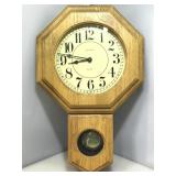 Verichron wall hanging pendulum clock.