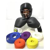 Gloves face shield size large and collection of