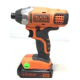 Black + Decker Impact Driver Model:BDCI202