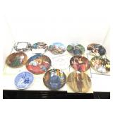 Assorted collector plates. Bradford exchange and