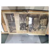 1950s Pittsburgh baseball scrapbook newspaper