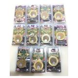 NIB. Sports team keychains.