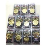 NIB. Sports team keychains.