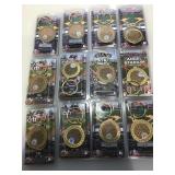 NIB. Sports team keychains.