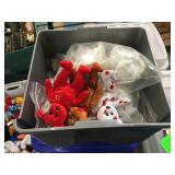 Bin of Beanie Baby