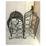 Pair of wine racks
