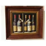 Framed Oil painting on canvas signed by artist,