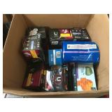 Assorted tampons all different sizes