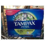 NIB 7 Tampax Pearl Jumbo boxes